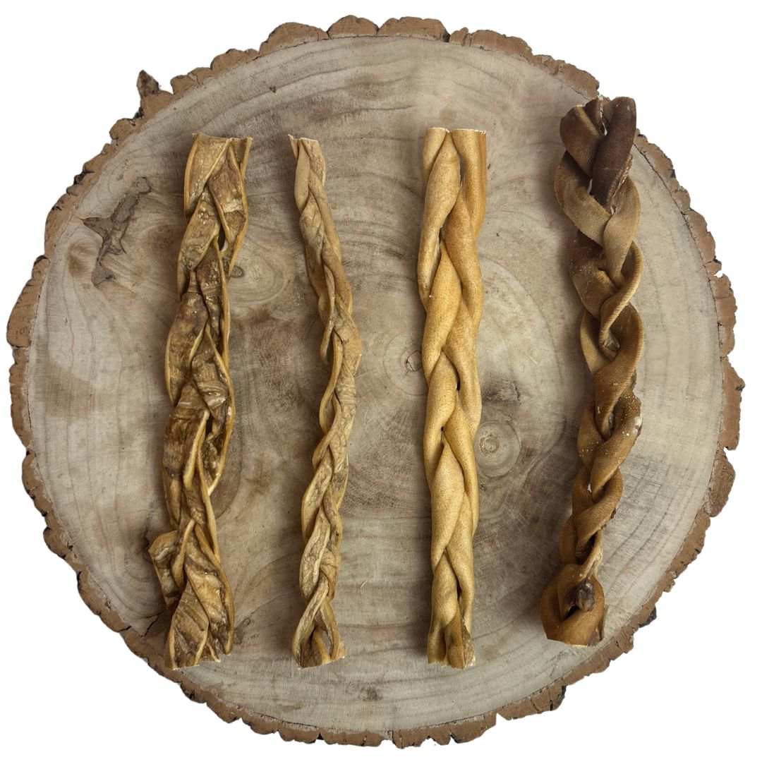 Beef Skin Braided 30cm (25 pack) (10% discount) - Image 2