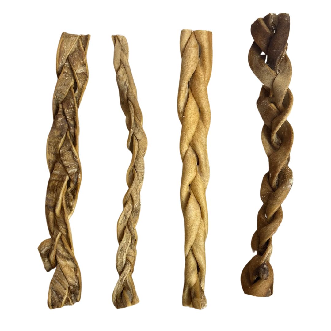 Beef Skin Braided 30cm (25 pack) (10% discount) - Image 3