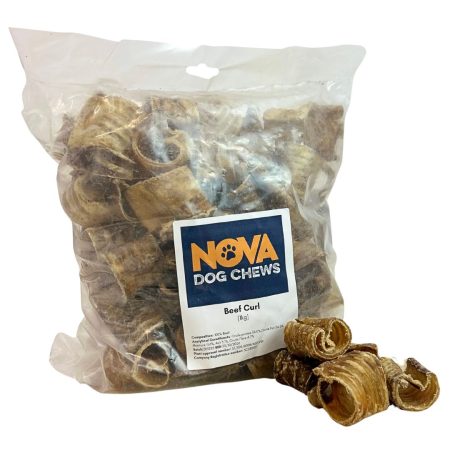 Beef Trachea Curls 1kg